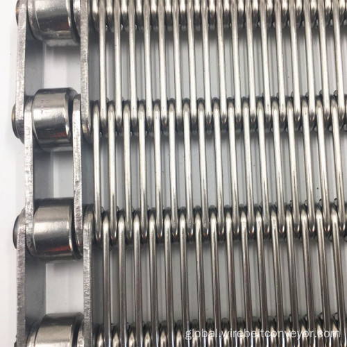 Belt For Shrink Packing Machine Stainless Steel Eyelink Conveyor Belts Manufactory